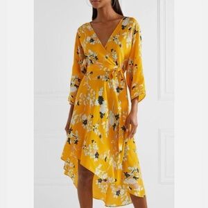 Diane Von Furstenberg Silk Marigold Eloise Dress